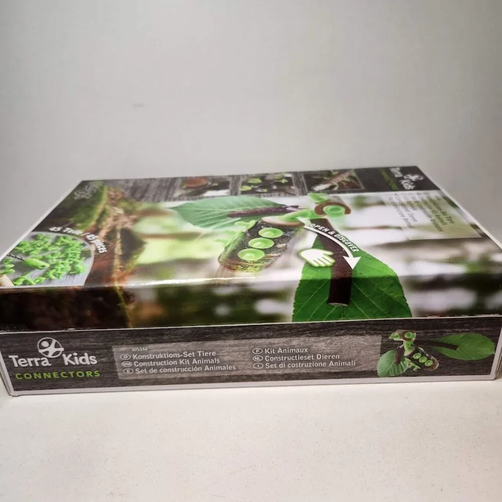 HABA Terra Kids Connectors Backyard Nature Craft Kit STEM ENGINEERING EASTER BAS